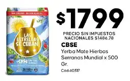 Diarco Cbse yerba mate hierbas serranas mundial oferta