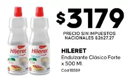 Diarco Hileret endulzante clásico forte oferta