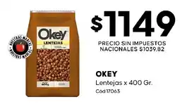 Diarco Okey lentejas oferta