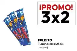 Diarco Fulbito turrón mani oferta