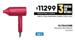 Diarco Ultracomb secador de cabello oferta