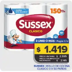 Carrefour Maxi Sussex rollo de cocina clasico oferta