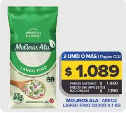 Carrefour Maxi Molinos ala arroz largo fino oferta