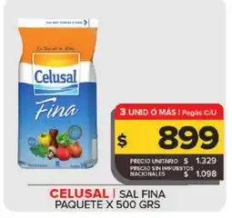 Carrefour Maxi Celusal sal fina oferta