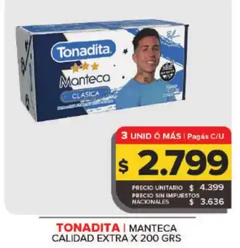 Tonadita manteca clasica