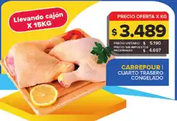 Carrefour Maxi Carrefour cuarto trasero congelado oferta