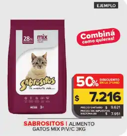 Carrefour Maxi Sabrositos alimento oferta