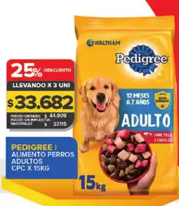 Carrefour Maxi Pedigree alimento perros adultos oferta