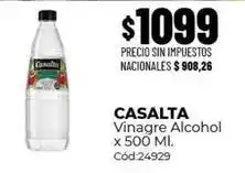 Diarco Casalta - vinagre alcohol x 500 ml. c uevo:24929 oferta