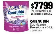 Diarco Querubin - suavizante premium x 3 lt. cód:16320 oferta
