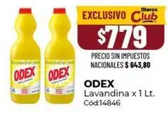 Diarco Odex - lavandina oferta