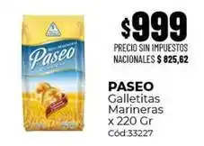 Diarco Paseo - galletitas marineras oferta