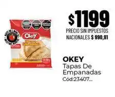 Diarco Okey - tapas de empanadas cód:23407 oferta