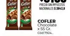 Diarco Cofler - chocolate x 55 gr. cód:7924 oferta