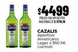 Diarco Cazalis - aperitivo americano leger oferta