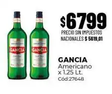 Diarco Gancia - americano oferta