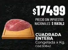 Diarco Cuadrada entera congelada x kg. cód:30842 oferta