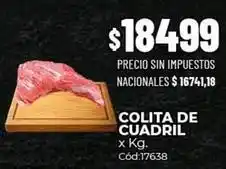 Diarco Colita de cuadril x kg. cód:17638 oferta