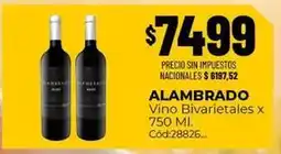 Diarco Vino bivarietales x 750 ml. cód:28826 oferta