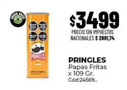Diarco Pringles - papas fritas oferta