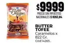 Diarco Butter toffees - butter toffee caramelos oferta