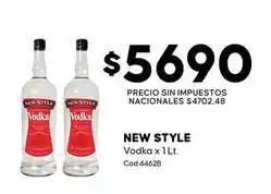 Diarco New style - vodka x 1lt. cód:44628 oferta
