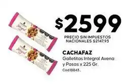 Diarco Cachafaz - cachafaz galletitas integral avena y pasas cod:18843 oferta