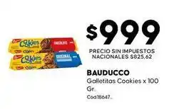 Diarco Bauducco - galletitas cookies x 100 gr. c uevo18647 oferta
