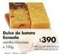 Disco Esnaola - dulce de batata oferta