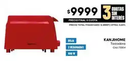 Diarco Tostadora roja oferta