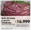 Disco Bola de lomo y jamón cuadrado oferta