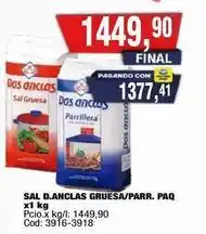 Maxiconsumo Dos anclas - sal d.anclas gruesa/parr oferta