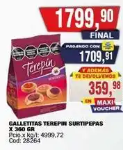 Maxiconsumo Terepin galletitas surtipepepas oferta