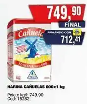 Maxiconsumo Cañuelas - harina 000 oferta