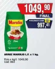 Maxiconsumo Marolio - arroz l.f. x 1 kg oferta
