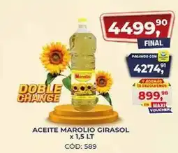 Maxiconsumo Marolio - aceite girasol oferta