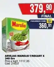 Maxiconsumo Marolio - arvejas t/recart x oferta