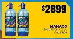 Diarco Manaos soda sifón oferta