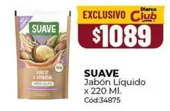 Diarco Suave - jabón líquido cód:34875 oferta