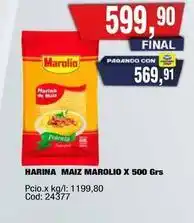 Maxiconsumo Marolio - harina maiz x 500 grs oferta