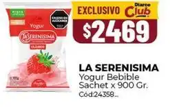Diarco Yogur bebible sachet oferta