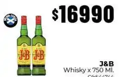 Diarco J&b whisky oferta