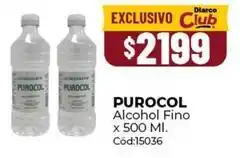Diarco Purocol alcohol fino oferta