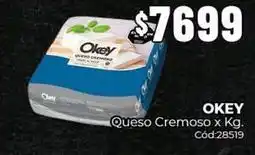 Diarco Okey - queso cremoso x kg. cód:28519 oferta