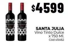Diarco Santa julia vino tinto dulce oferta