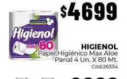 Diarco Higienol - papel higi9enico max aloe oferta
