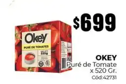 Diarco Okey puré de tomate oferta