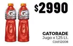 Diarco Gatorade jugo oferta