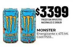 Diarco Monster - energizante x 473 ml. cód:17533 oferta