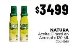 Diarco Natura aceite girasol en aerosol oferta